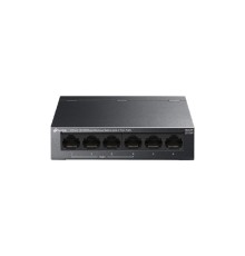TP-Link LS106P Настольный коммутатор с 6 портами 10/100 Мбит/с (4 порта PoE+)