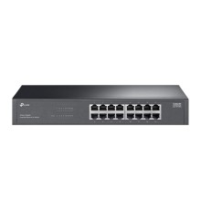TP-Link LS1016G Коммутатор с 16 гигабитными портами для размещения на столе или в стойке