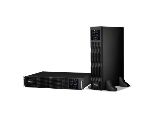 [STARK - ИБП 1ф (Однофазные)] STARK SC 1000 ONLINE ONE RT ИБП 1000 ВА/1000 Вт {Online, Rack/Tower, 110-300В, 4xC13, Smart-slot, USB, RS232, EPO, БЕЗ АКБ - внешние батареи 3 шт от 4.5Ач до 240 Ач}