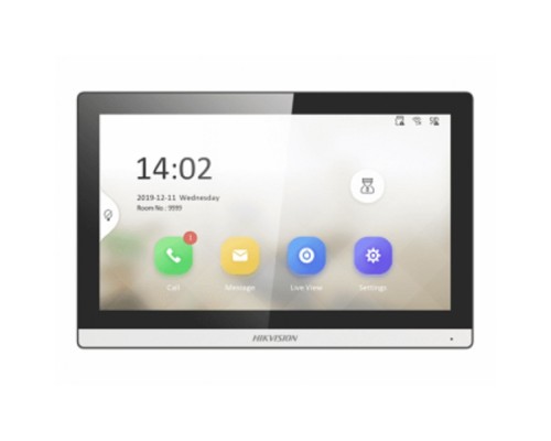 [Видеонаблюдение] Видеодомофон Hikvision DS-KH6350-TE1 белый