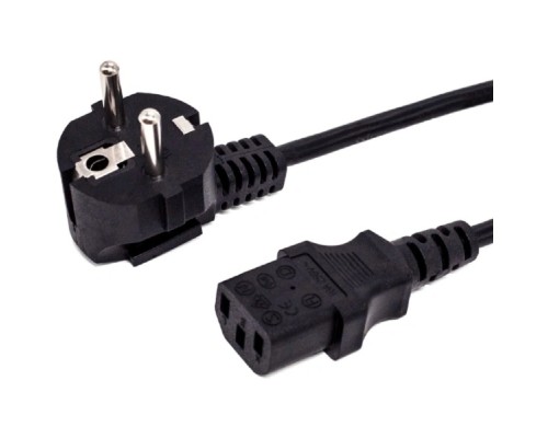 [кабель] Кабель питания Filum FL-PC16-EU-C13-3M CEE 7/7- С13, 3х1 мм?, 220В, 10A, 2200 Вт, чёрный, 3 м. (1011179)