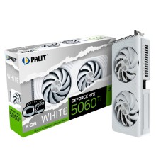Видеокарта Palit RTX5060Ti WHITE OC 8GB GDDR7 128bit 3xDP HDMI 2FAN RTL