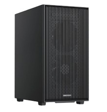 XASTRA Корпус A307M 2BK SI Black mATX/Mesh/Metal left panel / 2x120mm PWM FC black fans/ A307M-2FC12BK-SI
