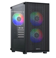 XASTRA Корпус A307M 3FRGB Black mATX/Mesh/ tempered glass / 3x 120mm FC120 FRGB fans/ A307M-3FC12BK