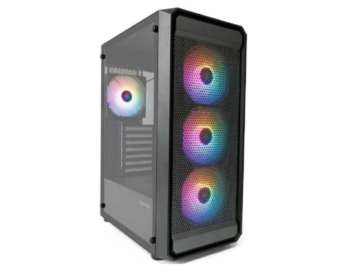 [Корпуса] XASTRA Корпус A403 4FRGB Black ATX/Mesh/ tempered glass / 4x120mm FRGB  fans/ A403-4FC12F