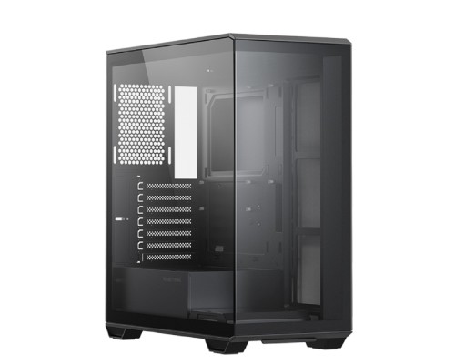[Корпуса] XASTRA Корпус Q600-0F Black ATX/Aquarium/Screewless/no fans/ Q600-0F