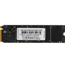 AMD SSD R3MP30512G8 Radeon Client SSD 512GB  PCIe Gen3x4 with NVMe