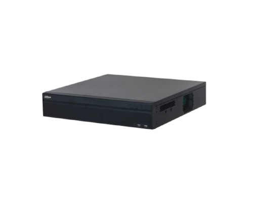 [Видеорегистраторы] DAHUA DHI-NVR5864-EI2 64-канальный IP-видеорегистратор 4K, H.265+ и ИИ  448Мбит/с; 8 SATA III до 20Тбайт; RAID 0/1/5/6/10;  2 HDMI (8K), 2 VGA; 2 RJ45 1000Мбит/с; тревожные вх./вых.: 16/8