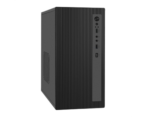 [Корпуса] Exegate EX299063RUS Корпус Minitower ExeGate BAA-303M-AAA400 (mATX, БП AAA400 с вент. 8см, 2*USB, HD Audio, черный)