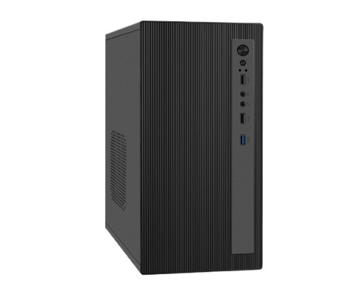 [Корпуса] Exegate EX299067RUS Корпус Minitower ExeGate BAA-303MU-AAA400 (mATX, БП AAA400 с вент. 8см, 2*USB+1*USB3.0, HD Audio, черный)