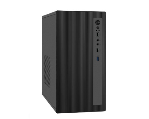 [Корпуса] Exegate EX299068RUS Корпус Minitower ExeGate BAA-303MU-AAA450 (mATX, БП AAA450 с вент. 8см, 2*USB+1*USB3.0, HD Audio, черный)