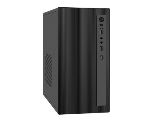 [Корпуса] Exegate EX299220RUS Корпус Minitower ExeGate BAA-303MU-UNS350 (mATX, БП UNS350 с вент. 12см, 2*USB+1*USB3.0, HD Audio, черный)