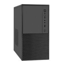 Exegate EX299071RUS Корпус Minitower ExeGate BAA-308M-AAA400 (mATX, БП AAA400 с вент. 8см, 2*USB, HD Audio, черный)