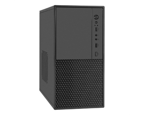 [Корпуса] Exegate EX299235RUS Корпус Minitower ExeGate BAA-308M-UNS500 (mATX, БП UNS500 с вент. 12см, 2*USB, HD Audio, черный)