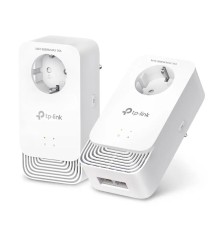 TP-Link PG2400P KIT G.hn2400 Комплект гигабитных Powerline-адаптеров со встроенной розеткой