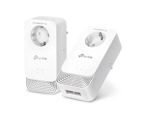 [Сетевое оборудование] TP-Link PG2400P KIT G.hn2400 Комплект гигабитных Powerline-адаптеров со встроенной розеткой