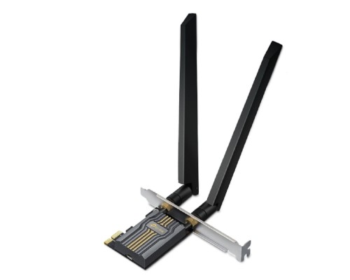 [Сетевая карта] TP-Link Archer TBE400E BE6500 Трехдиапазонный беспроводной PCI Express-адаптер Wi-Fi 7 с поддержкой Bluetooth 5.4
