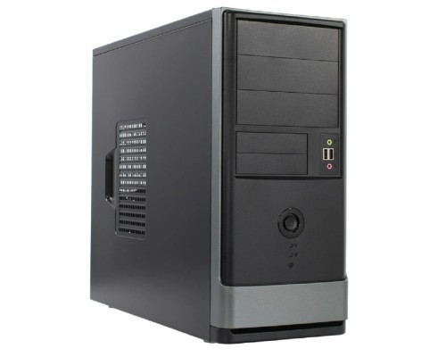 [Корпус] INWIN EAR-002 PM-600ATX-F Black-Graphite Mid Tower (ATX, Micro-ATX, без БП, Steel SPCC) (6196008)