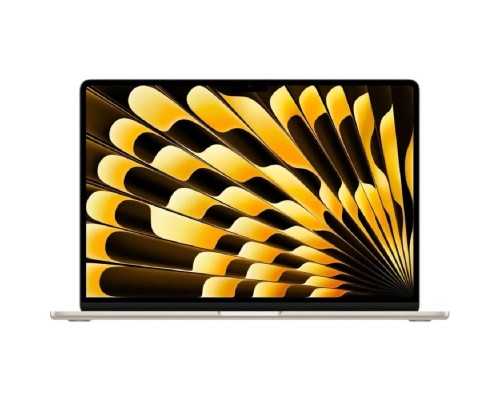 [Ноутбук] Apple MacBook Air 15-inch 2025 [MC6K4HN/A] (КЛАВ.РУС.ГРАВ.) Starlight 15.3