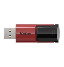 Netac USB Drive 256GB U182 Red USB3.0 [NT03U182N-256G-32RE], выдвижной