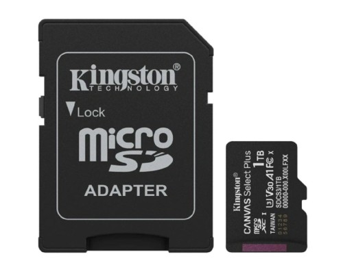 [Карта памяти ] Micro SecureDigital 1TB Kingston SDCS3/1TB  адаптером