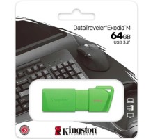 Kingston USB Drive 64GB USB 3.2 DT Exodia M DTXM - NEON (GREEN) 