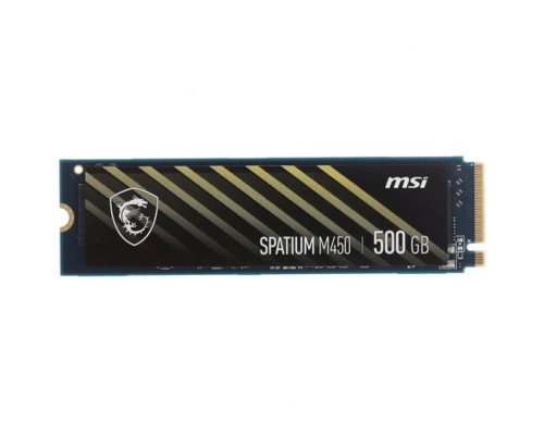 [носитель информации] Твердотельный накопитель SSD MSI M.2 2280 500GB SPATIUM M450 V1 S78-440K380-P83