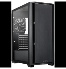 CHIEFTEC PRO MIDI TG AS-02B-TG-OP без БП, боковая панель из закаленного стекла, черный, ATX