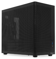 Case HSPD M210, Mesh Mid Tower, Black, 0.7 SPCC, 1x90mm mATX, mITX 140/280/150mm 1x2.5