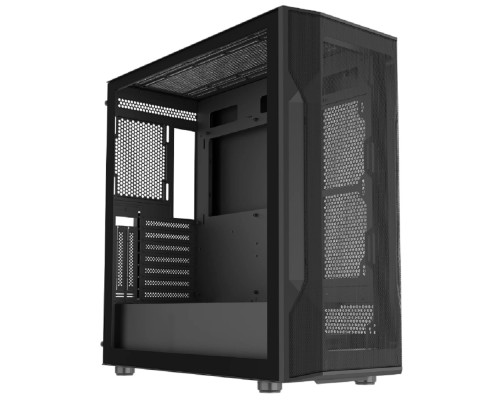 [Корпуса] Case SAMA S40E Black, Midi-Tower, TG, no fans, 2xUSB 3.0 + 1xUSB 3.1 Type-C, ATX, mATX, mITX Black