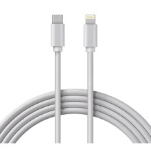 Rexant (18-1129) Кабель Lightning – Type-C 3A, 1м, ПВХ, белый 