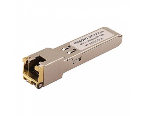 [Коммутаторы, модули, беспроводное оборудование] SFP-TP-RJ45(1G) Медный SFP модуль Gigabit Ethernet с разъемом RJ45.