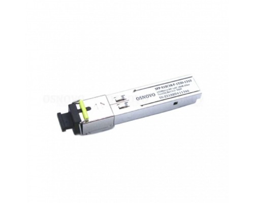 [Коммутаторы, модули, беспроводное оборудование] SFP-S1SC18-F-1550-1310 Оптический SFP Модуль.