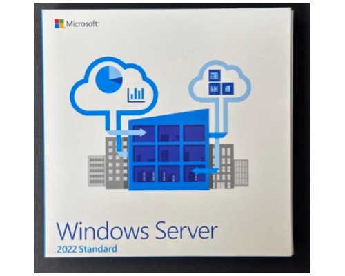[Программное обеспечение] P73-08495 Windows Server 2022 Standard CAL 16 Core License Pack BOX + 5 CALS