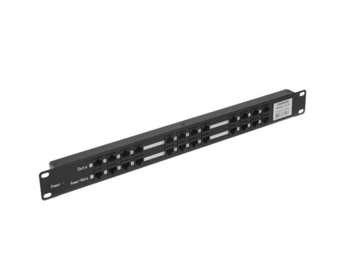 [Коммутаторы, модули, беспроводное оборудование] Midspan-12/P Пассивный PoE-инжектор Fast Ethernet на 12 портов.