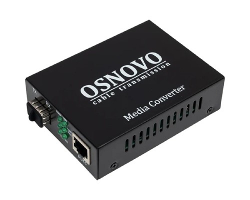 [Коммутаторы, модули, беспроводное оборудование] OMC-1000-11X Медиаконвертер Gigabit Ethernet 1xRJ45, 1xSFP.