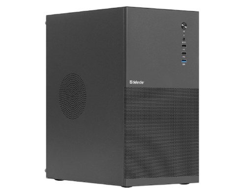 [Корпус] Defender Корпус компьютерный Apex Metal черный, mATX, USB3.0, USB1.1x2