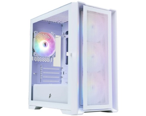 [Корпус] 1STPLAYER Корпус TRILOBITE T4 MESH FRGB White / mATX / 4x120mm FRGB fans / T4-WH-4F1-W