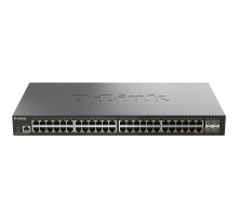 D-Link DGS-1210-52X/ME/C1A Управляемый L2 коммутатор с 48 портами 10/100/1000Base-T и 4 портами 10GBase-X SFP+