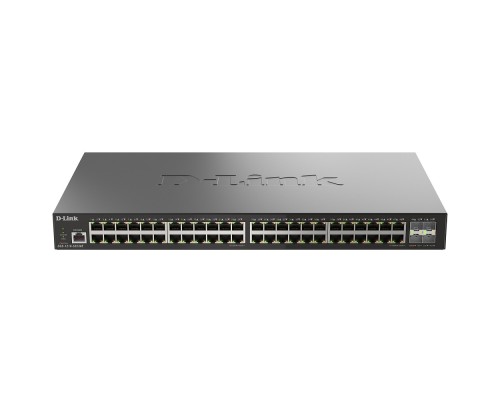 [Сетевое оборудование] D-Link DGS-1210-52X/ME/C1A Управляемый L2 коммутатор с 48 портами 10/100/1000Base-T и 4 портами 10GBase-X SFP+