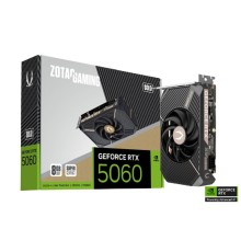 Видеокарта ZOTAC GAMING GeForce RTX 5060 SOLO 8Gb DDR7 128 bit  2280/2497 MHz  3*DP/HDMI  1*FAN (ZT-B50600G-10L) RTL