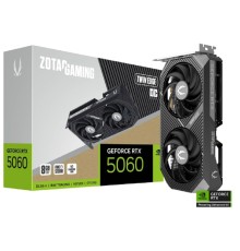 Видеокарта ZOTAC GAMING GeForce RTX 5060 TWIN EDGE 8Gb GDDR7 128 bit  2280/2497  MHz  3*DP/HDMI  2*FAN (ZT-B50600E-10M) RTL 