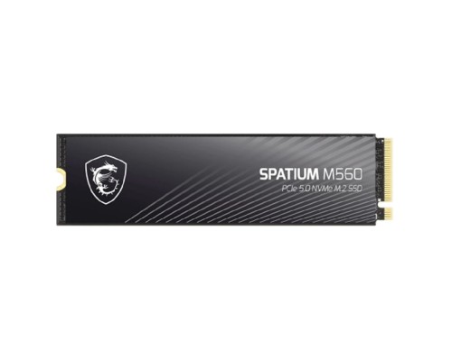 [носитель информации] Твердотельный накопитель SSD MSI M.2 2280 2TB SPATIUM M560 Client SSD S78-440Q940-P83, PCIe Gen4x4 with NVMe,  3D TLC, R/ W 4900/ 4400