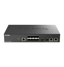 D-Link DGS-1210-10XS/ME/C1A Управляемый L2 коммутатор с 8 портами 1000Base-X SFP и 2 комбо-портами 10GBase-T/SFP+