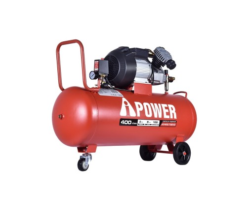 [Компрессоры] A-ipower Компрессор поршневой масляный AC400/100VD [50106]
