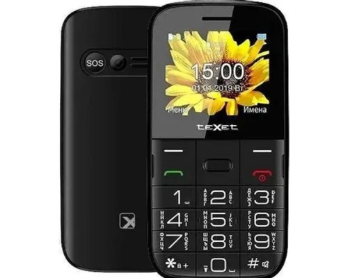 [Мобильный телефон] TEXET TM-B227 цвет черный