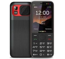 TEXET TM-315 цвет черный-красный