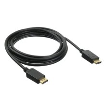 Кабель аудио-видео Buro V.1.2 DisplayPort (m)/DisplayPort (m) 2м. позолоч.конт. черный (BHP DPP_1.2-2)