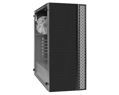 [Корпуса] Exegate EX299420RUS Корпус Miditower ExeGate EVO-9211 (ATX, без БП, с окном, 2*USB+1*USB3.0, HD аудио, черный, 1 вент. с RGB подсветкой)