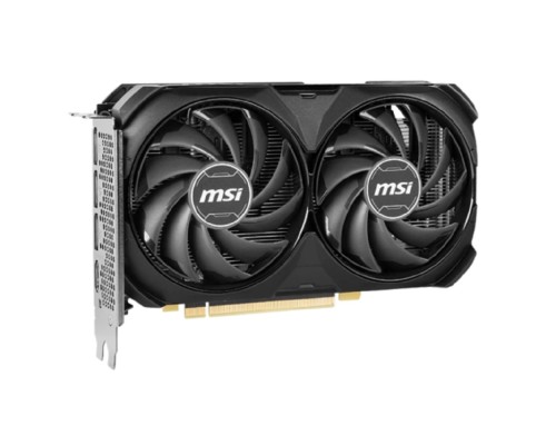 [Видеокарта] Видеокарта PCI-E MSI GeForce RTX 4060 TI VENTUS 2X BLACK OC (RTX 4060 Ti VENTUS 2X BLACK 8G OC||BULK) 8GB GDDR6 128bit 5nm 2580/18000MHz 3*DP HDMI